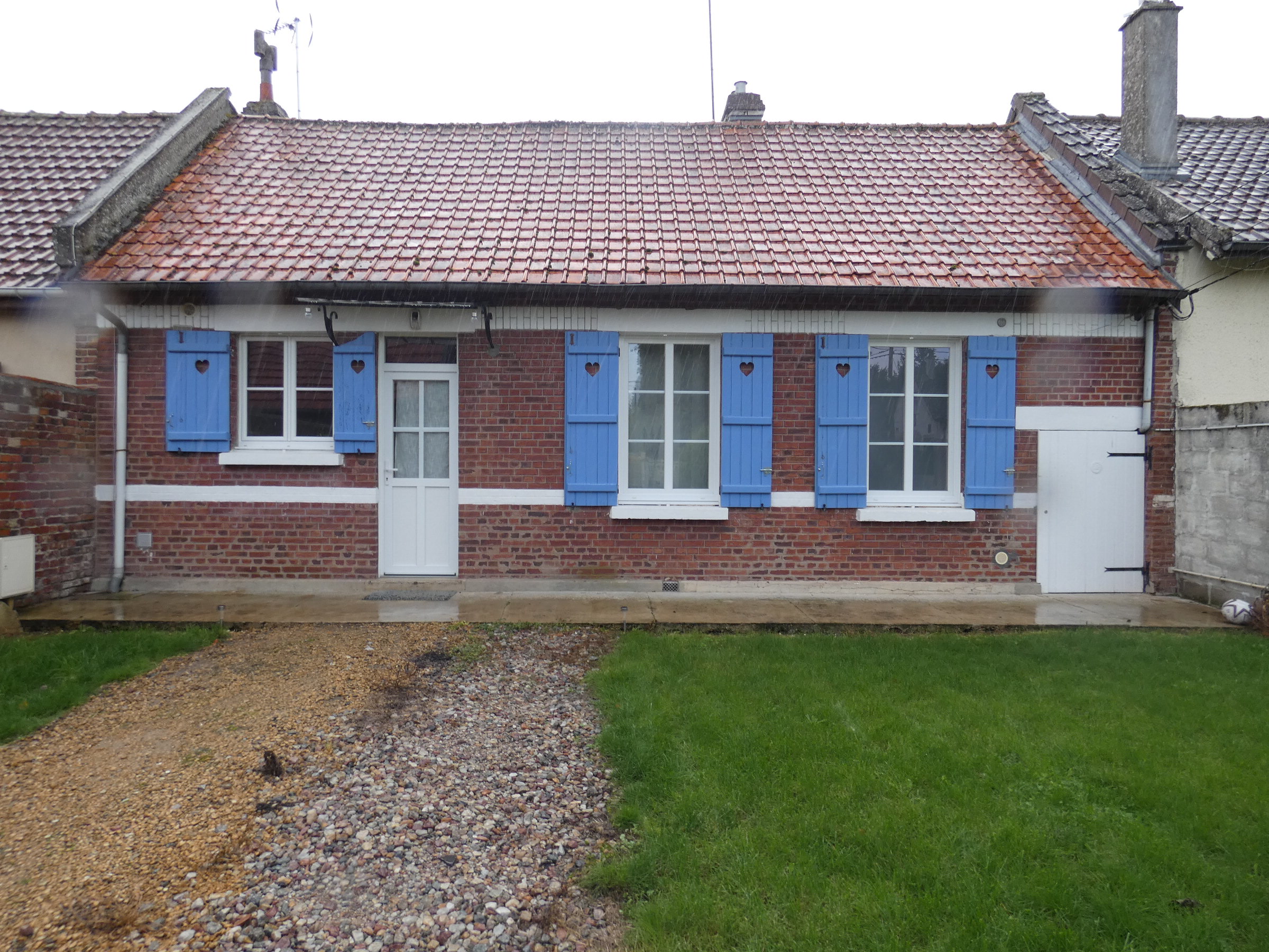 Location de plainpied avec jardin